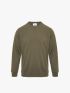 Áo Sweatshirt Chân Cua In Chữ Form Regular AS007 Màu Rêu
