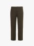 Quần Kaki Trơn Xếp Ly Form Straight QK037 Màu Be Đậm