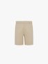Quần Short Lưng Thun Form Regular QS089 Màu Be