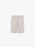 Quần Short Lưng Thun Form Regular QS089 Màu Nâu Xám