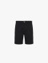 Quần Short Lưng Thun Form Regular QS089 Màu Đen