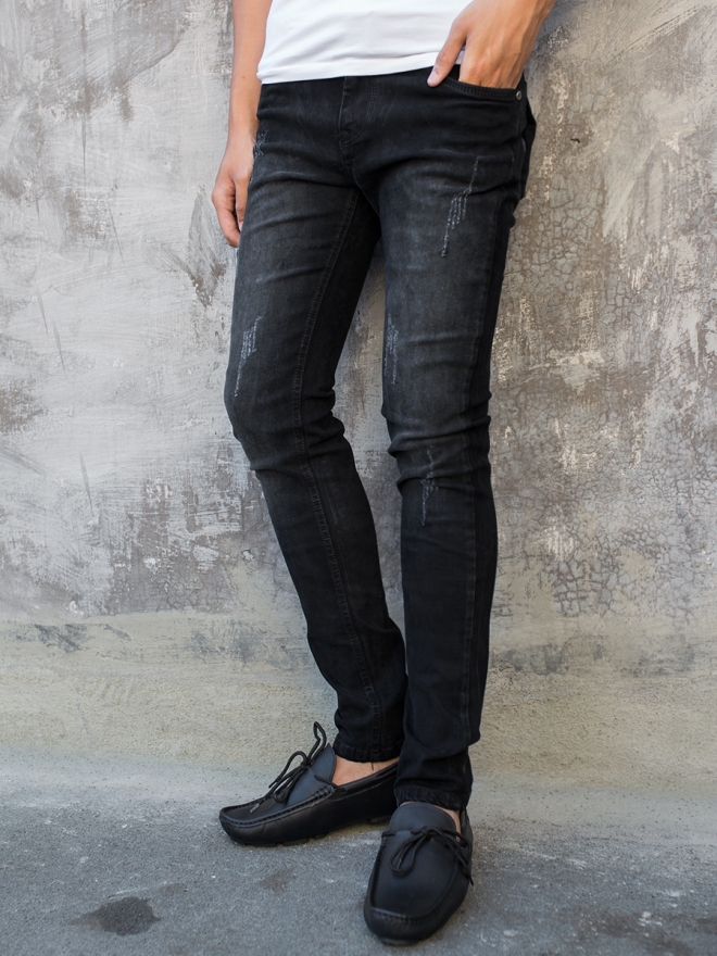 Quần jean skinny đen qj1328 - 1