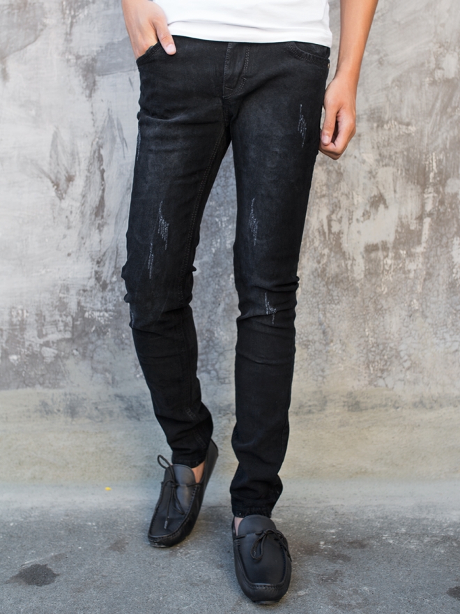 Quần jean skinny đen qj1329 - 1