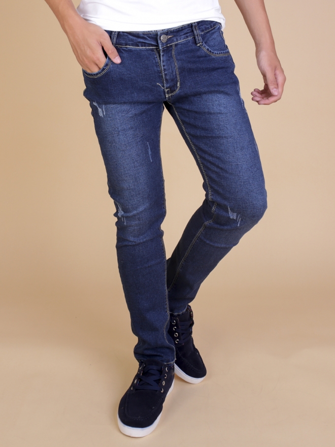 Quần jean skinny xanh đen qj1334 - 1