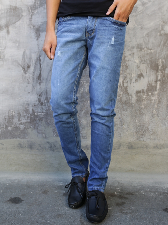 Quần jean skinny xanh qj1327 - 1