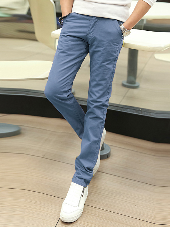 Quần kaki hàn quốc màu môn qk148 - 1