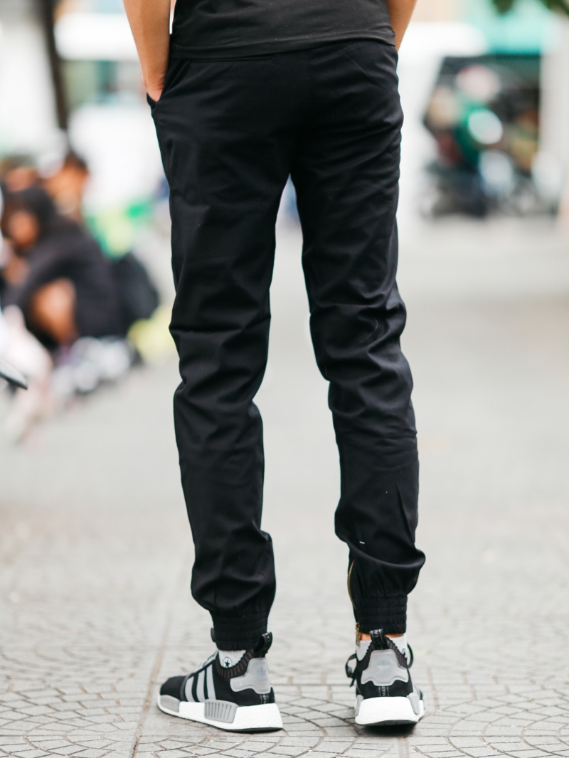 Quần jogger kaki đen j06 - 3