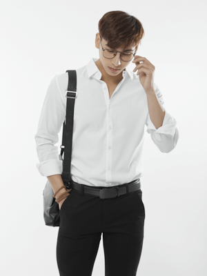 Áo Sơ Mi Trắng ASM1266