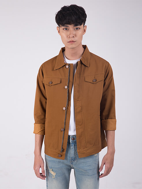 Áo Khoác Khaki AK266 Màu Bò