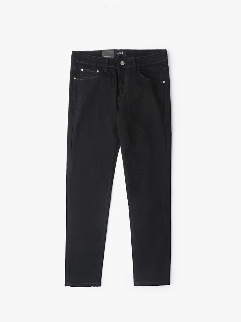 Quần Jeans Regular Basic QJ067 Màu Đen Mã SP: QJ067-MAU-DEN