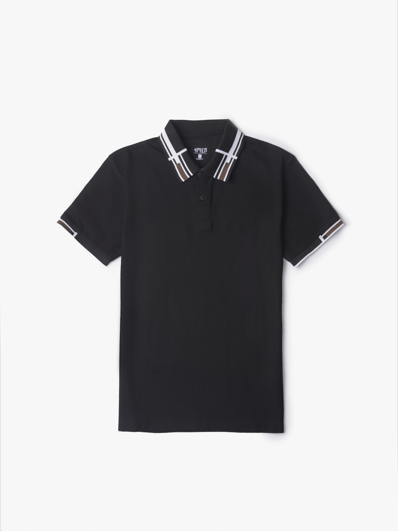 Áo Polo Rã Phối In Họa Tiết Form Regular PO118