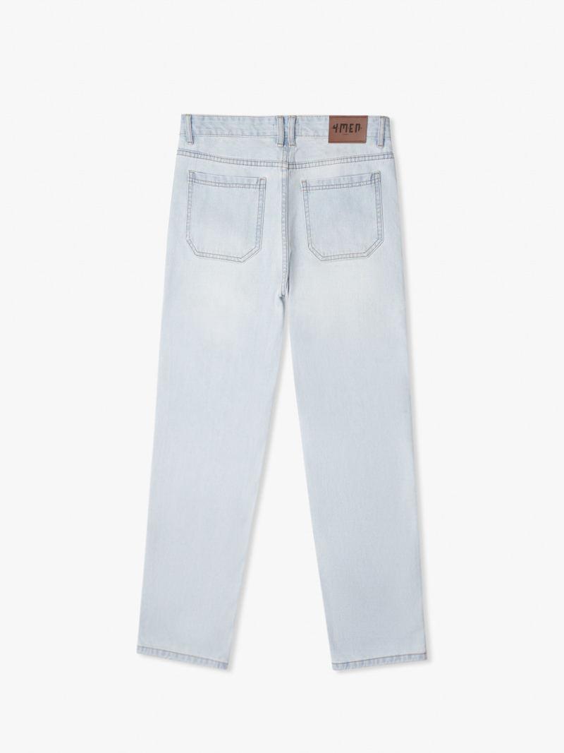 Quần Jeans Xanh Nhạt Form Straight QJ088