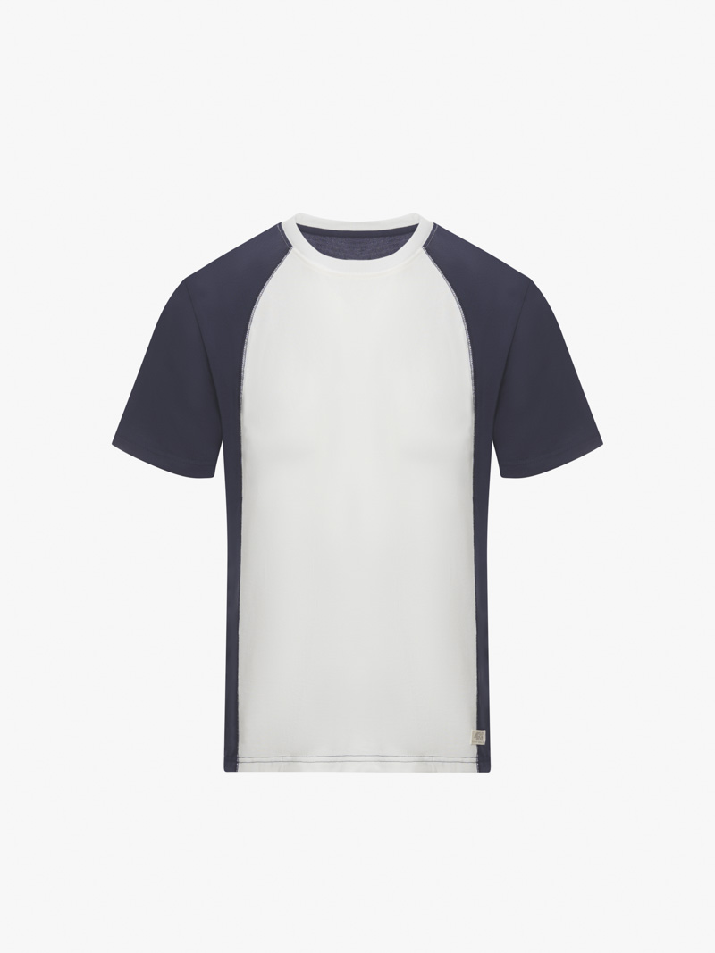 Áo Thun Rã Phối May Tag Form Slimfit AT144