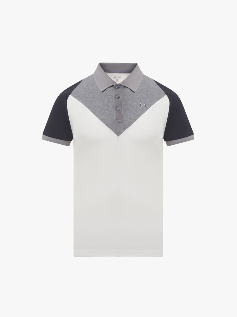 Áo Polo Rã Phối Thêu Logo Form Slimfit PO123