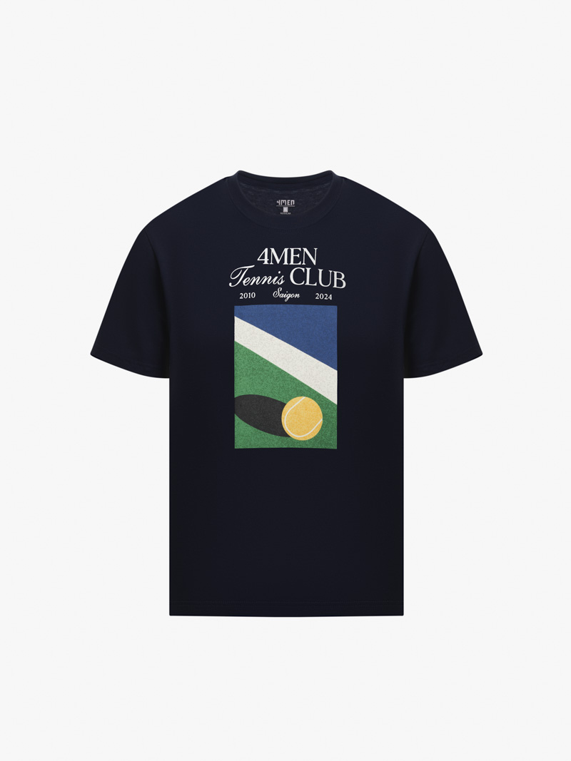 Áo Thun In Trame Graphic Tennis Form Regular AT153