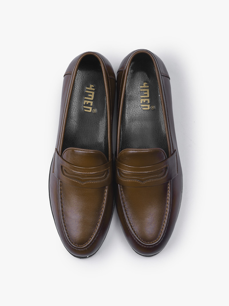 Giày Tây 4MEN G015 Màu Nâu