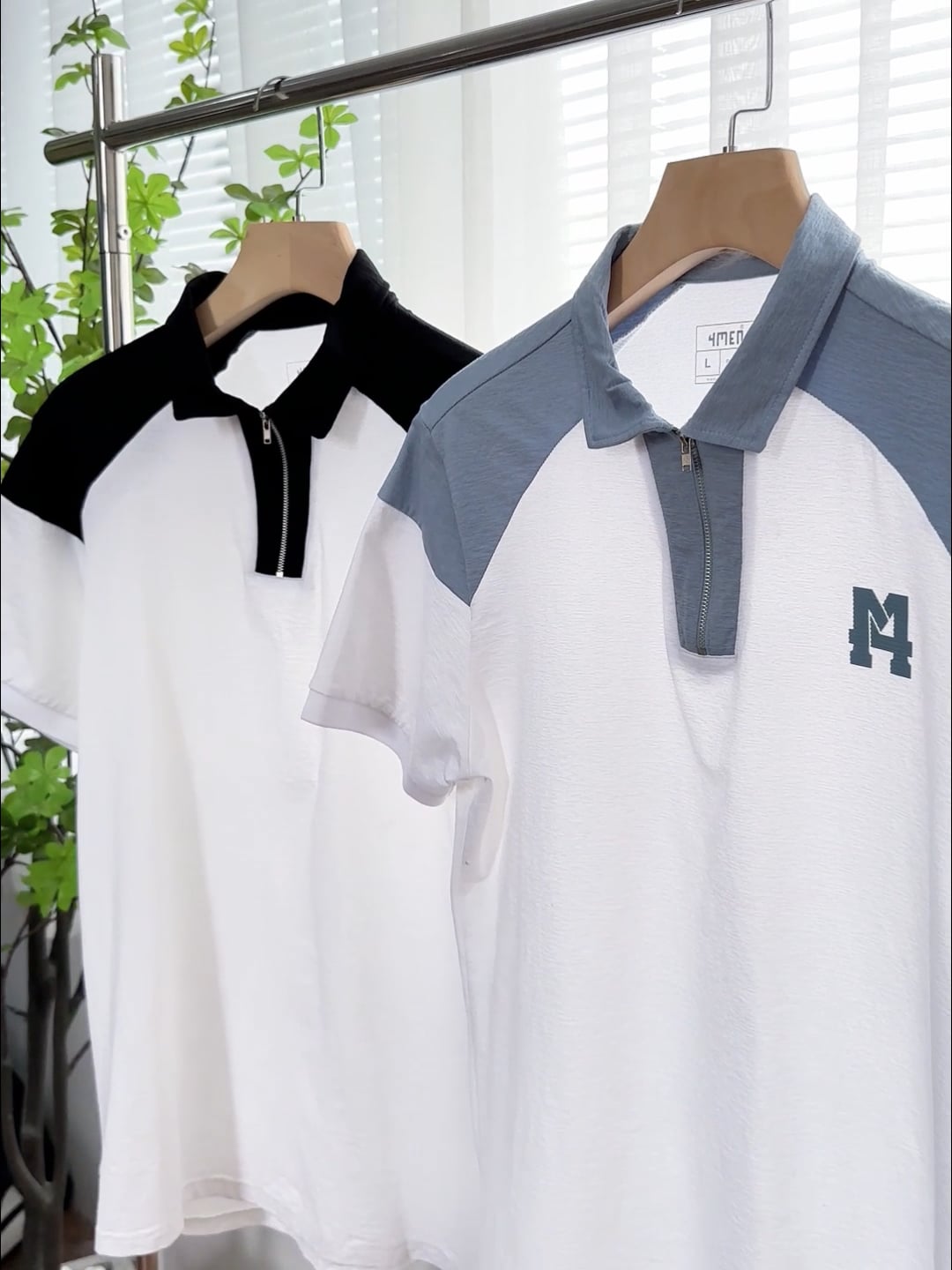 Ao Polo Day Keo In Cao Logo M Form Regular PO146 Mau Xanh