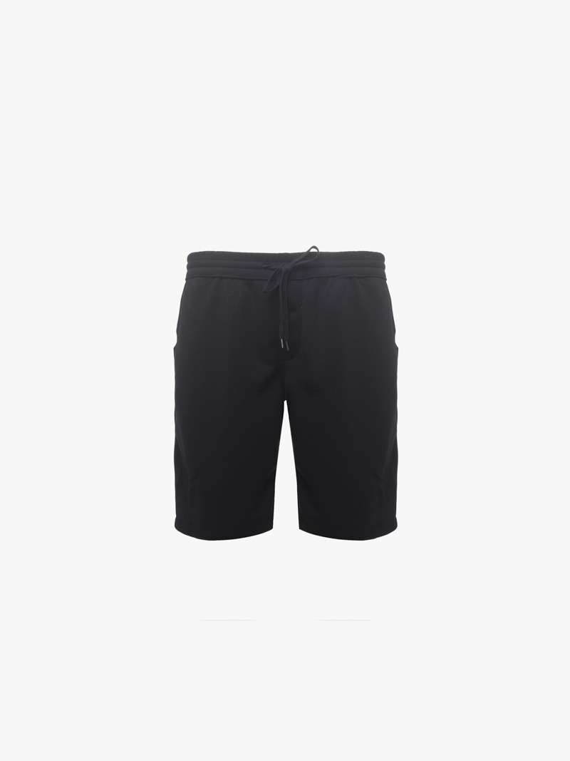 Quần Short Thun Trơn Form Regular QS072 Màu Đen