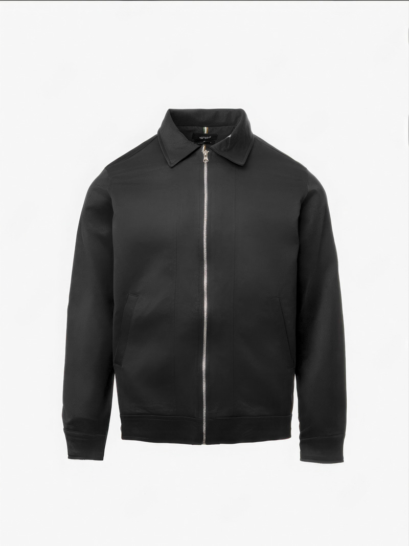 Áo Khoác Kaki Business Jacket Form Regular AK062 Màu Đen
