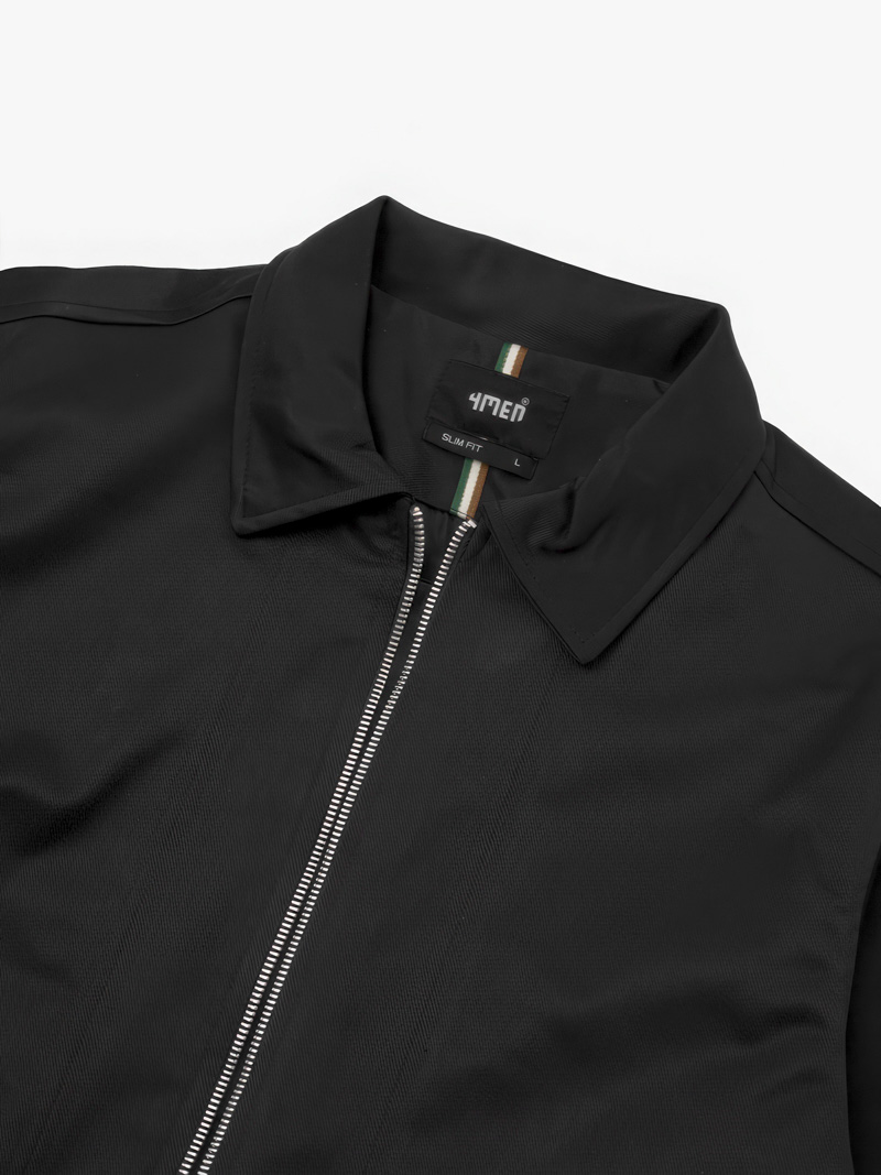 Áo Khoác Kaki Business Jacket Form Regular AK062 Màu Đen