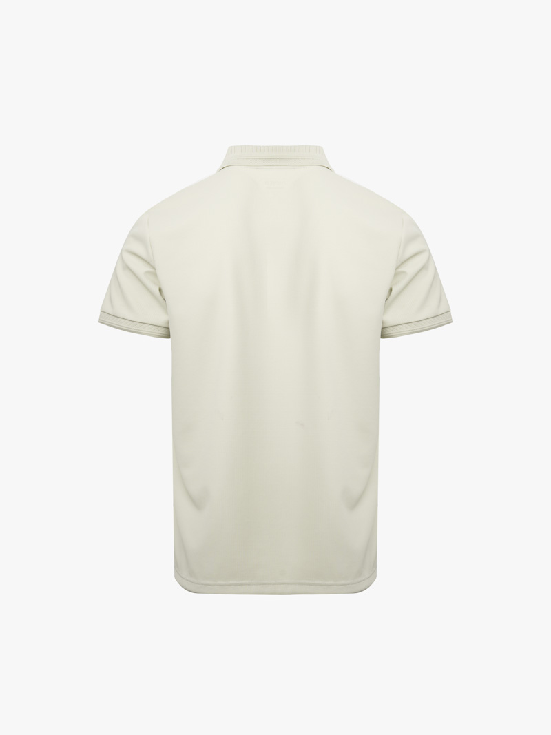 Áo Polo Cool-X Thêu Logo Tròn 4M Form Regular PO167 Màu Be