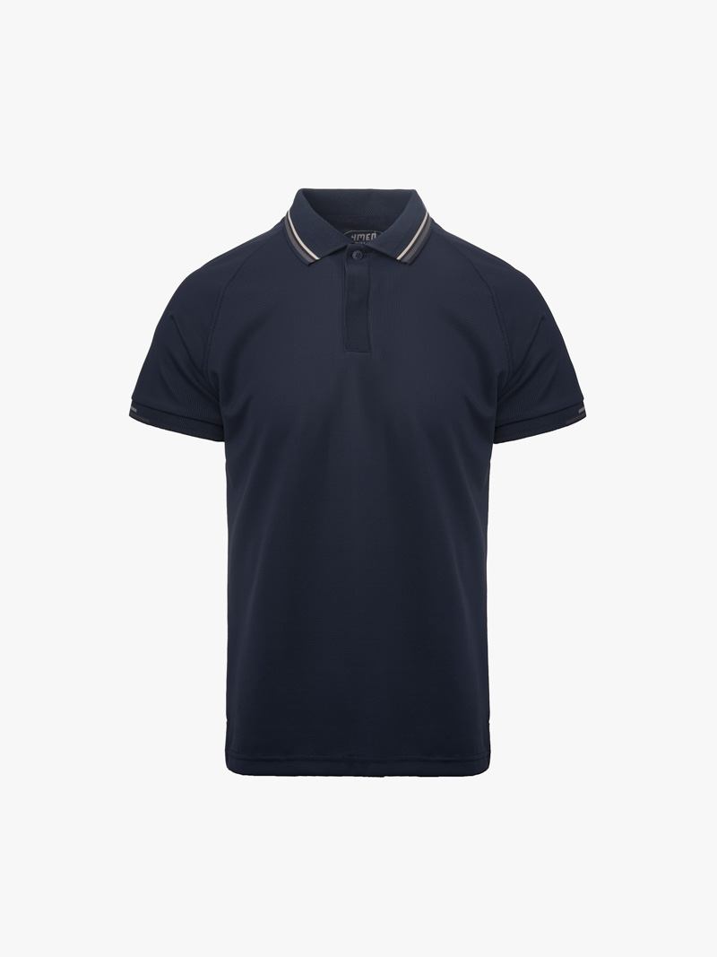 Áo Polo Cool-X Trơn Form Slimfit PO166 Màu Xanh Đen