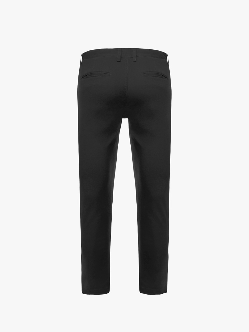 Quần Kaki Diễu 2 Bên Miệng Túi Form Slimfit QK031 Màu Đen