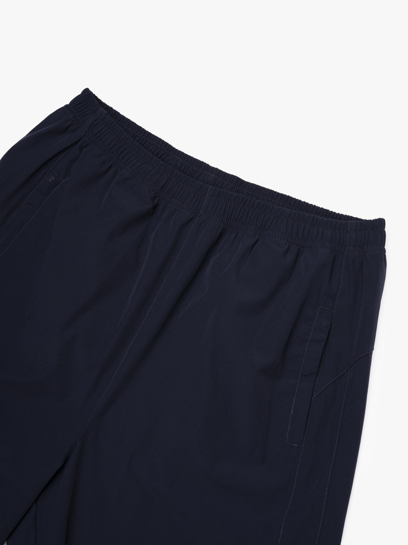 Quần Short Thể Thao In Logo 4Men Club Form Regular QS079 Màu Xanh Đen