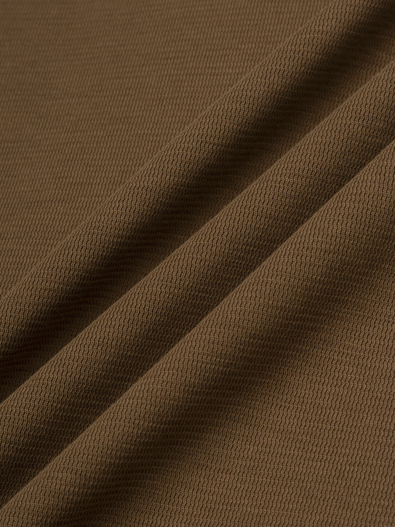 Áo Polo Cổ Phối Màu Form Regular PO172 Màu Nâu