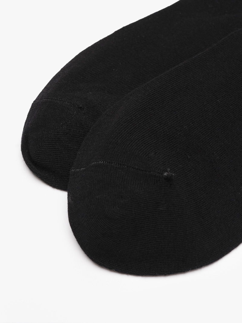 Vớ Nam cổ ngắn phối màu VO147 Màu Đen