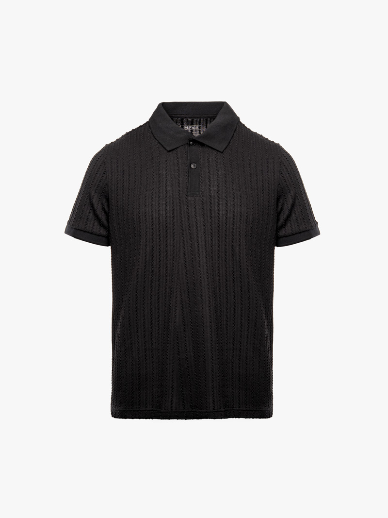 Áo Polo Dệt Kim Vặn Thừng Form Slimfit PO177