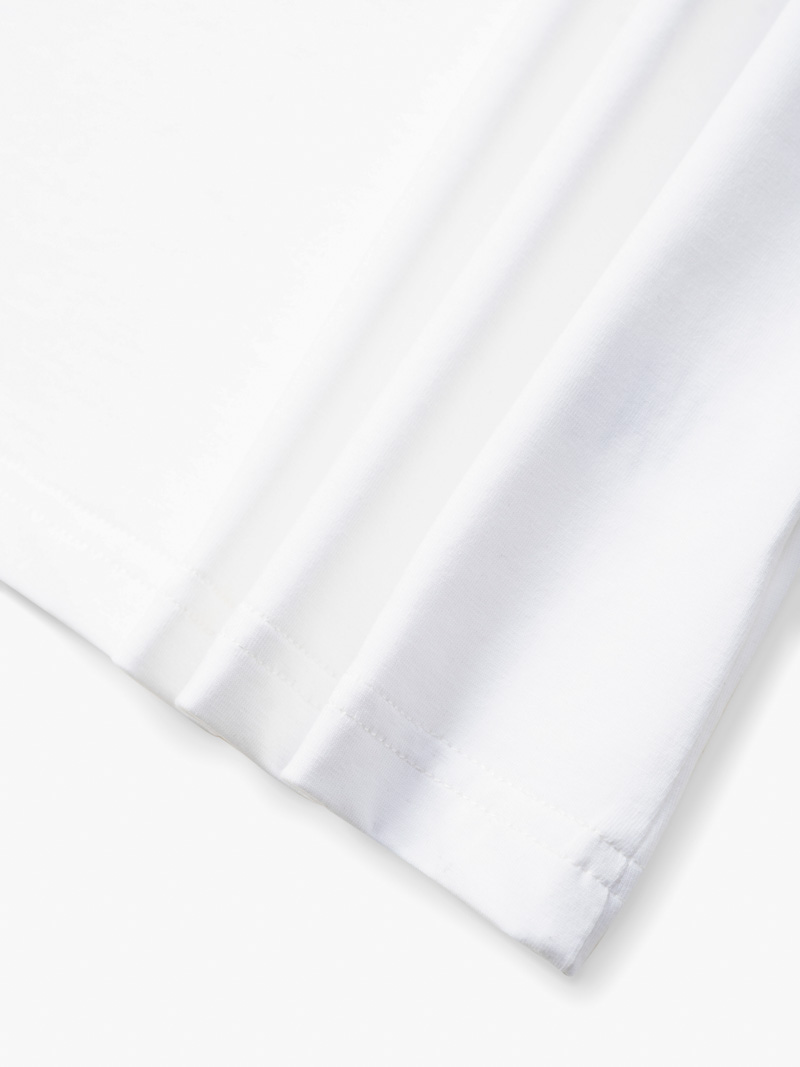 Áo Thun Cổ Tròn Trơn Form Modern AT186 Màu Trắng