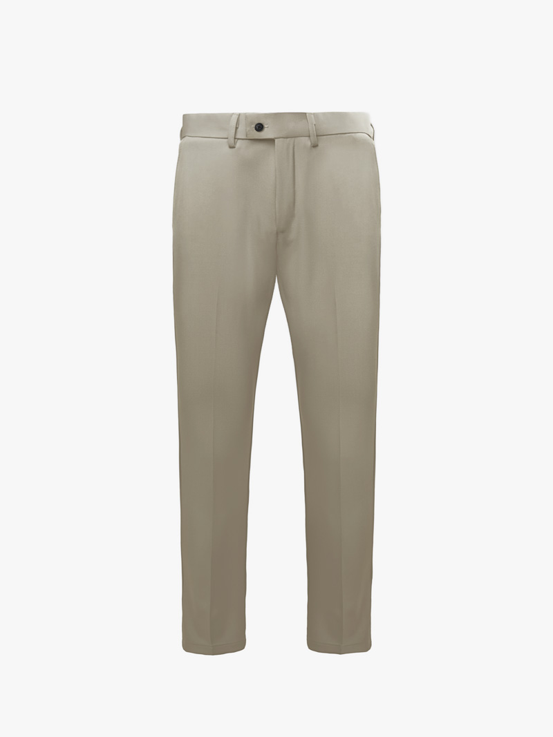 Quần Tây Trơn Form Slimfit QT071 Màu Be