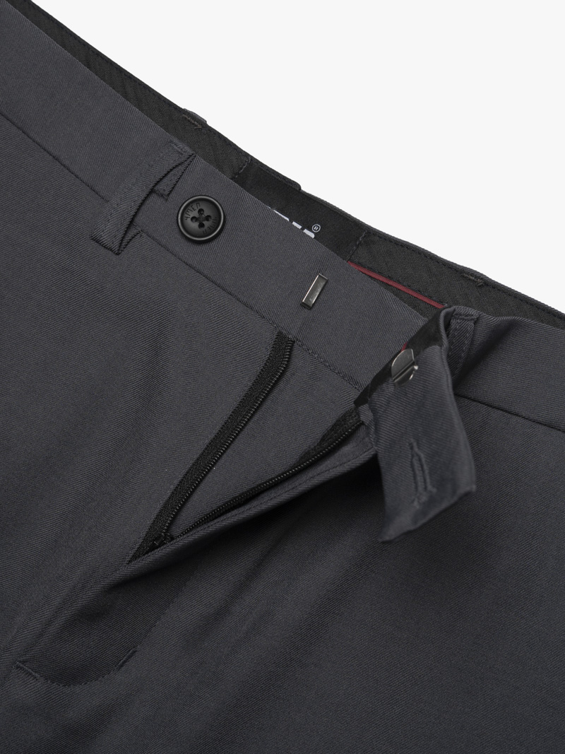 Quần Tây Trơn Form Slimfit QT071 Màu Xám Đậm