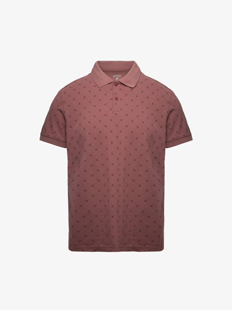 Aó Polo In Pattern Ngựa Form Regular PO180