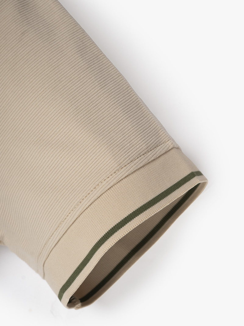 Aó Polo Thêu Đầu Ngựa Ở Ngực Form Slimfit PO181 Màu Be