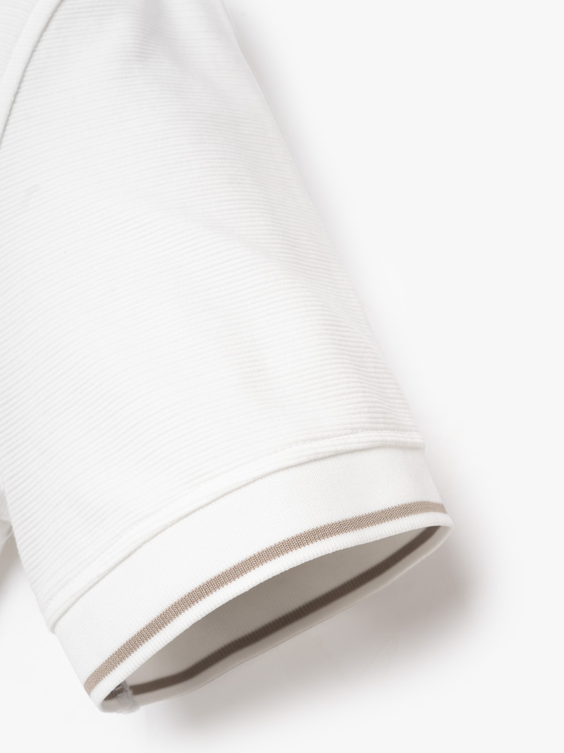 Aó Polo Thêu Đầu Ngựa Ở Ngực Form Slimfit PO181 Màu Trắng