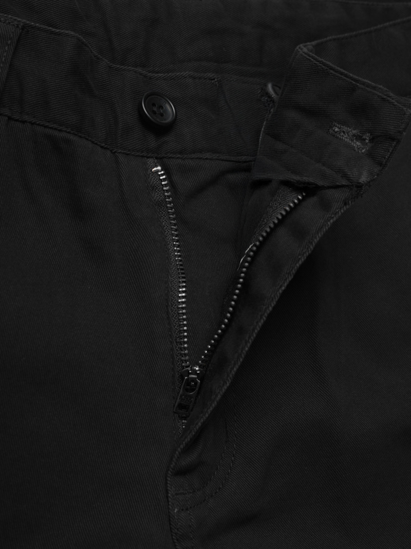 Quần Kaki Trơn Form Slimfit QK032 Màu Đen