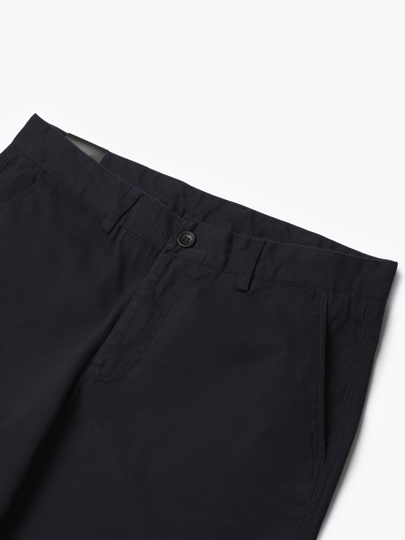 Quần Kaki Trơn Form Slimfit QK032 Màu Xanh Đen