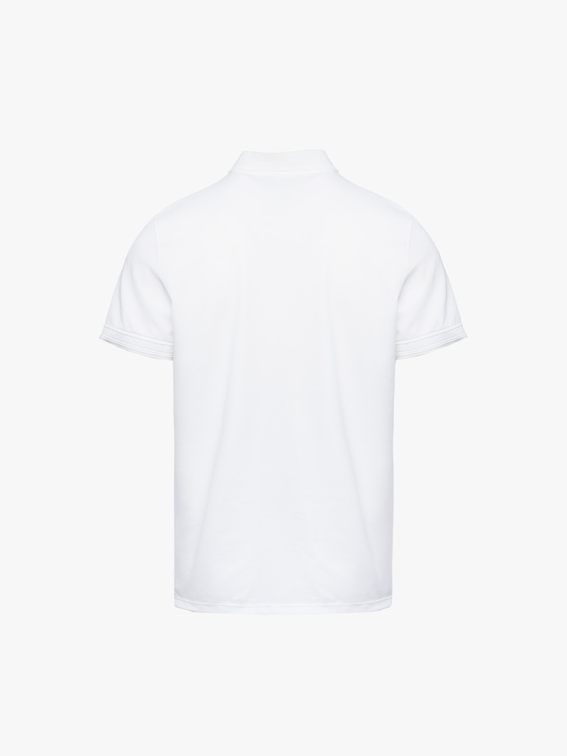 Áo Polo Cool-X In Logo Bông Tuyết Form Regular PO185 Trắng