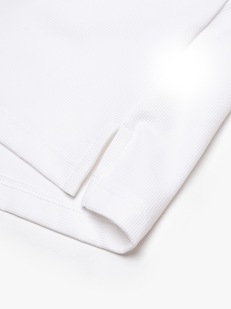 Áo Polo Cool-X In Logo Bông Tuyết Form Regular PO185 Trắng