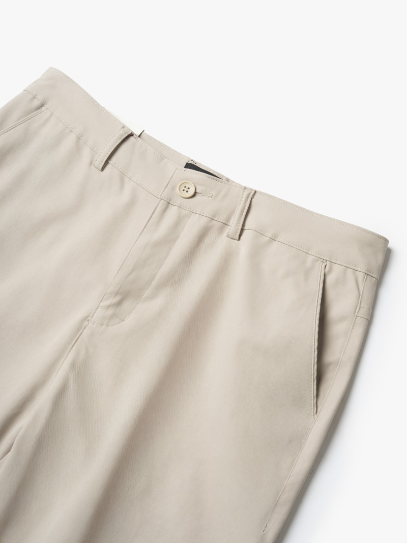 Quần Kaki Trơn Túi 2 Cơi Form Slimfit QK034 Màu Be Nhạt