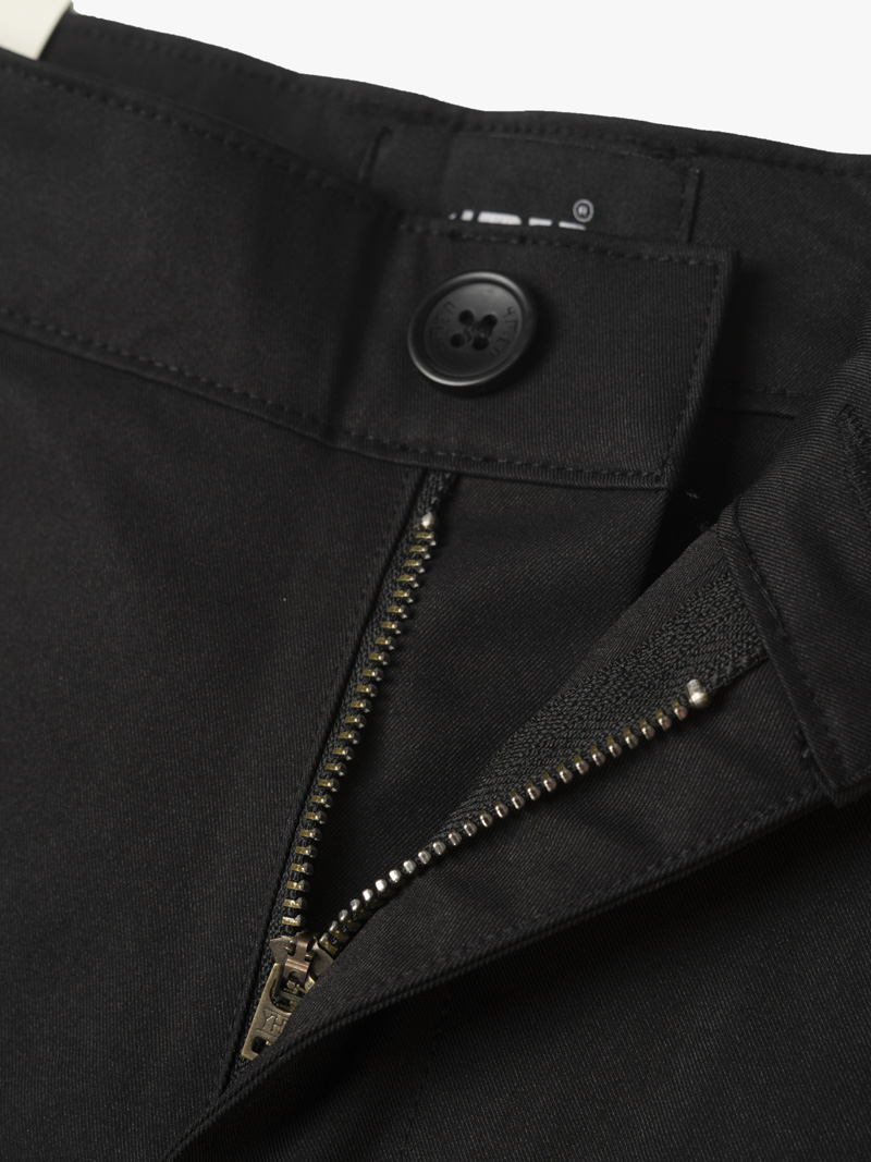 Quần Kaki Trơn Túi 2 Cơi Form Slimfit QK034 Màu Đen