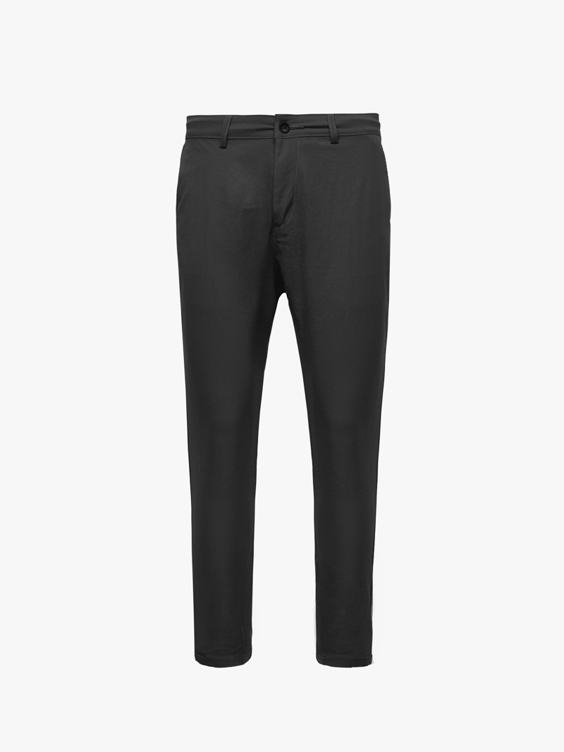 Quần Kaki Trơn Túi 2 Cơi Form Slimfit QK034 Màu Đen