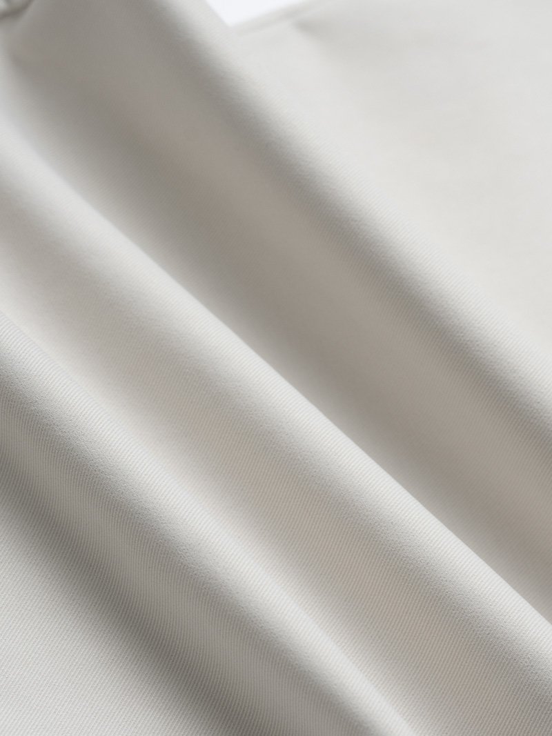 Quần Kaki Trơn Túi 2 Cơi Form Slimfit QK034 Màu Kem