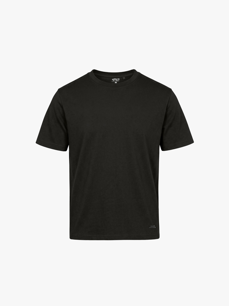Áo Thun Cổ Tròn In 4MEN Essentials Form Slimfit AT194 Màu Đen
