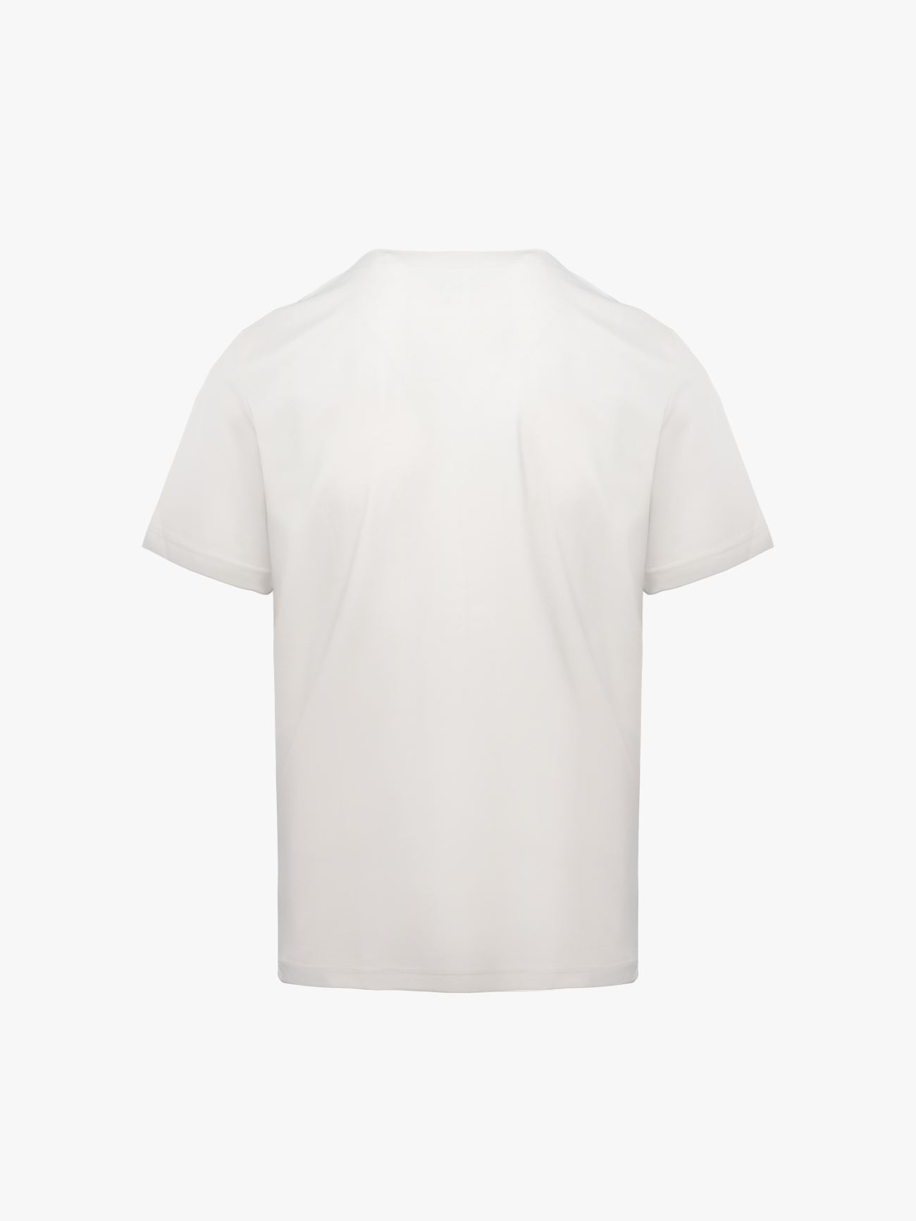 Áo Thun Rayon Cổ V Thêu Chữ Beyond Daily Form Regular AT195 Màu Be