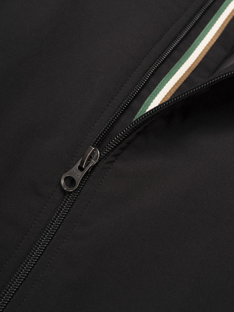 Áo Khoác Signature Stripe Form Regular AK080 Màu Đen