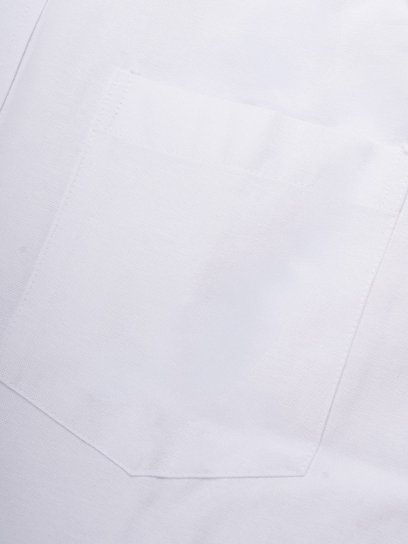 Áo Sơ Mi Oxford Signature Stripe Form Regular SM209 Màu Trắng