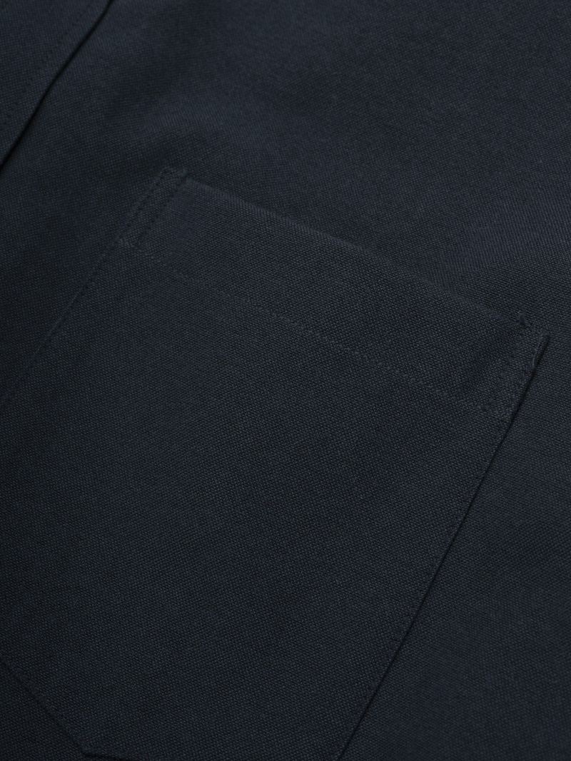 Áo Sơ Mi Oxford Signature Stripe Form Regular SM209 Màu Xanh Đen